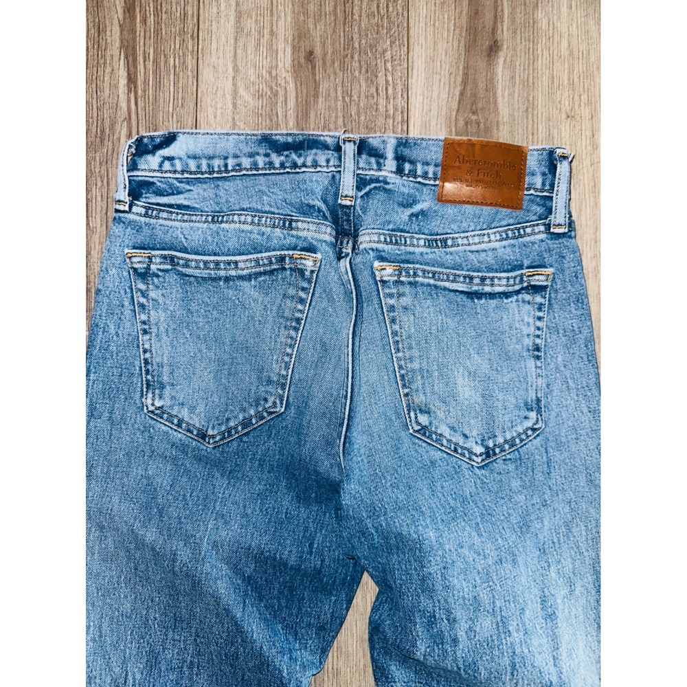WB7 Abercrombie & Fitch A&F Vintage Stretch 90s Slim Jeans 29x32 - Picture 4 of 7